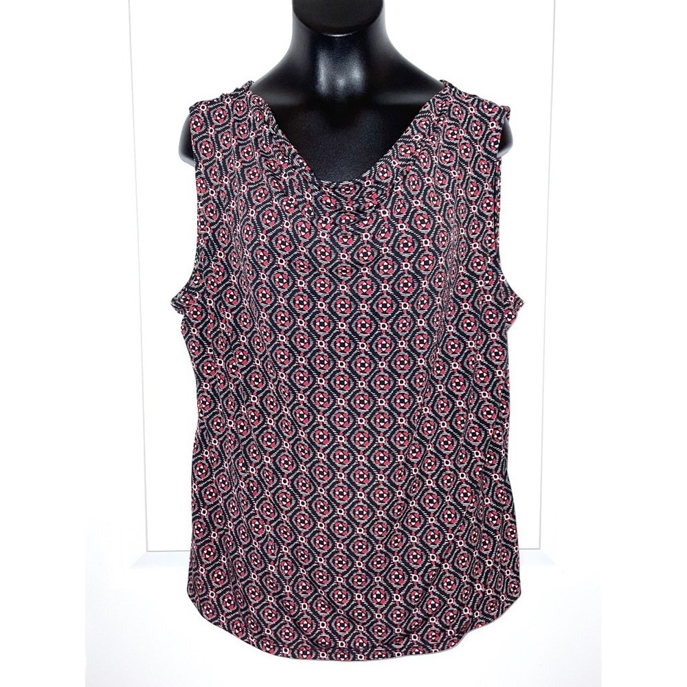 Black and red blouse